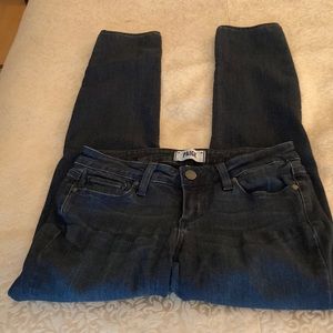 Super cute paige dark wash ankle jeans size 26 “ verdugo ankle”